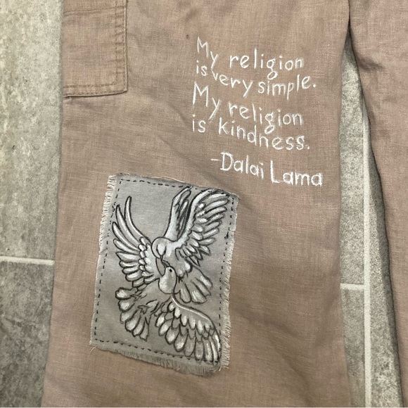 “Love is my religion “ pants - Picture 9 of 17